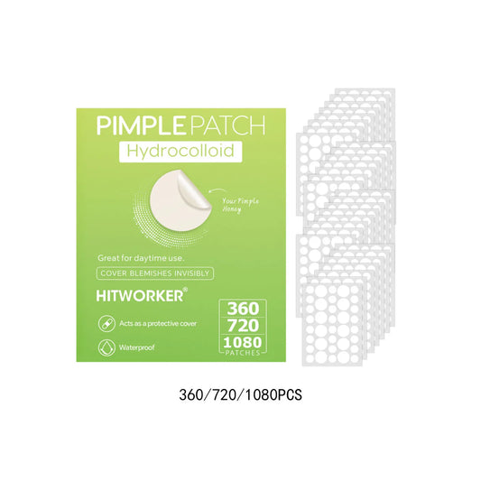 Hydrocolloid Acne Patches – Invisible & Waterproof | All Skin Types Acne Patch Peaceful Pleasures Health and Wellness