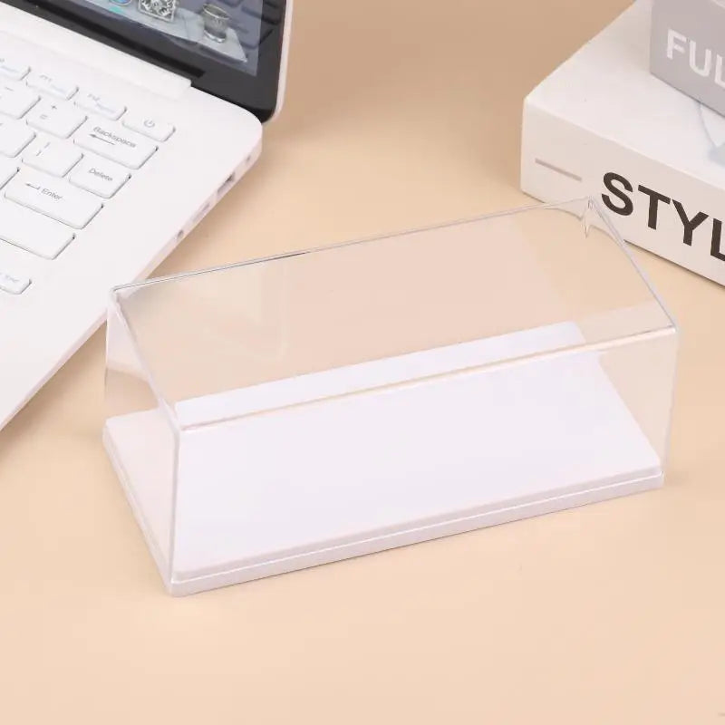 Acrylic Model Car Display Box – Clear Dustproof Storage Case