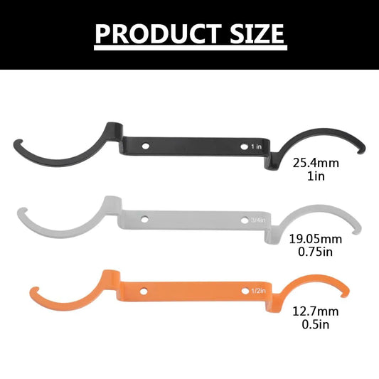 1 3 Conduit Lockout Wrench C-shape Alloy Steel Tight Spaces Peaceful Pleasures Health and Wellness