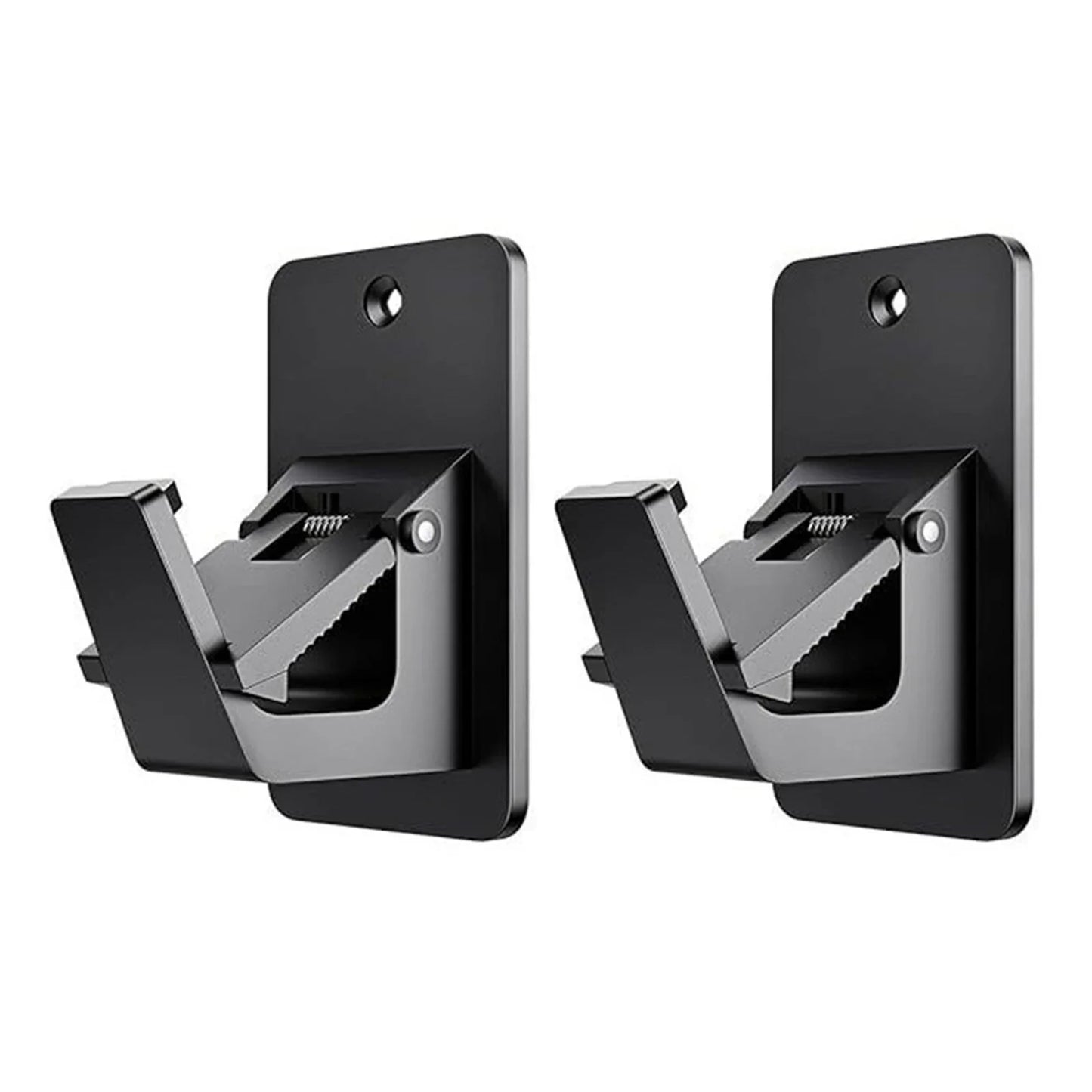 No-Drill Self-Adhesive Curtain Rod Brackets – 2 or 4 Pack