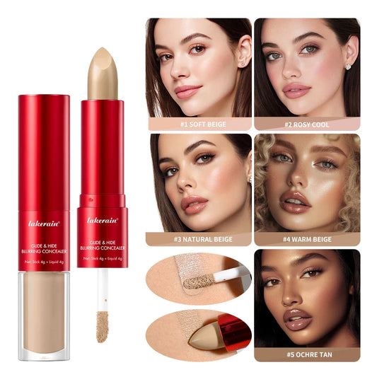 Glide & Hide Blurring Concealer | Full Coverage Waterproof Cream Concealer Oasis Select