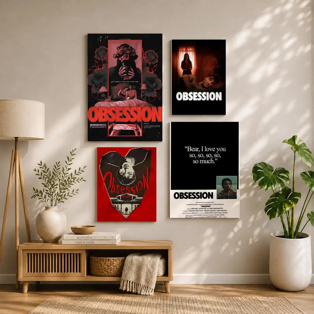 Movie Obsession HD Self-Adhesive Waterproof Wall Art Poster Wall Art Poster Peaceful Pleasures Health and Wellness