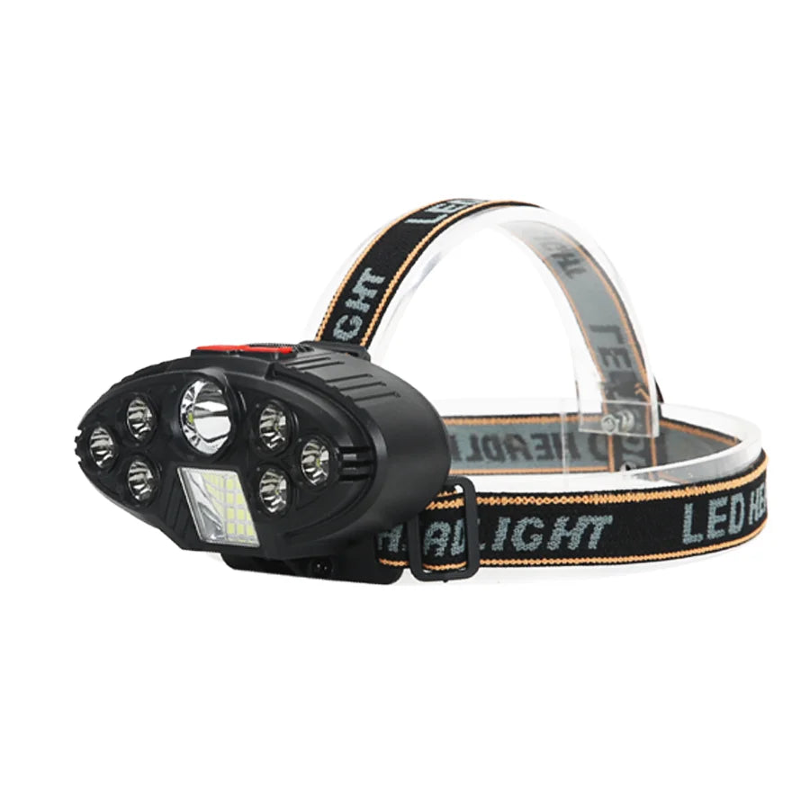 Rechargeable LED Headlamp 5/11 LEDs IPX4 Waterproof | USB Charge