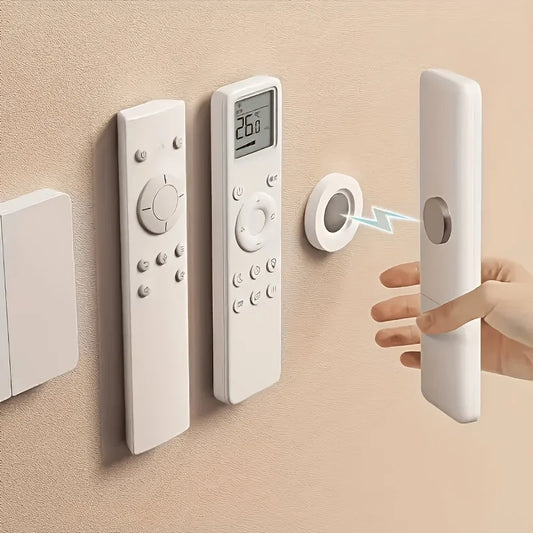 Magnetic Remote Control Bracket Suitable TV Air Conditioning Controls Peaceful Pleasures Health and Wellness
