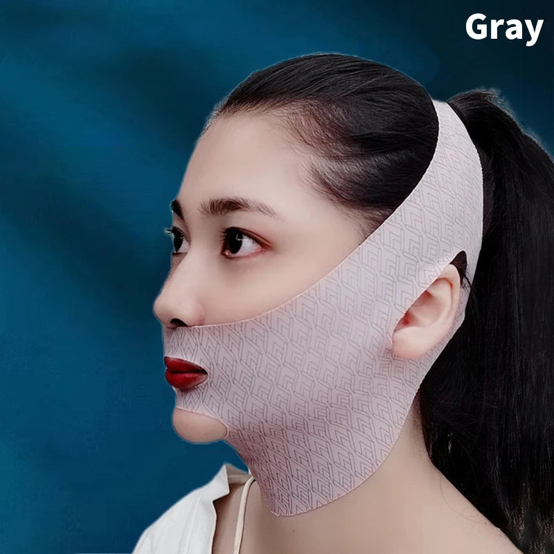V-Line Face Lifting Band – Breathable Chin Slimming Strap
