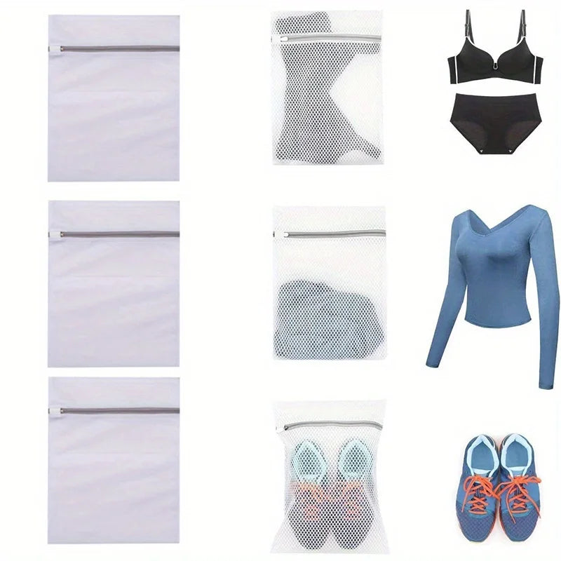Mesh Laundry Bags Non-Rust Zipper | Bra, Sock & Lingerie