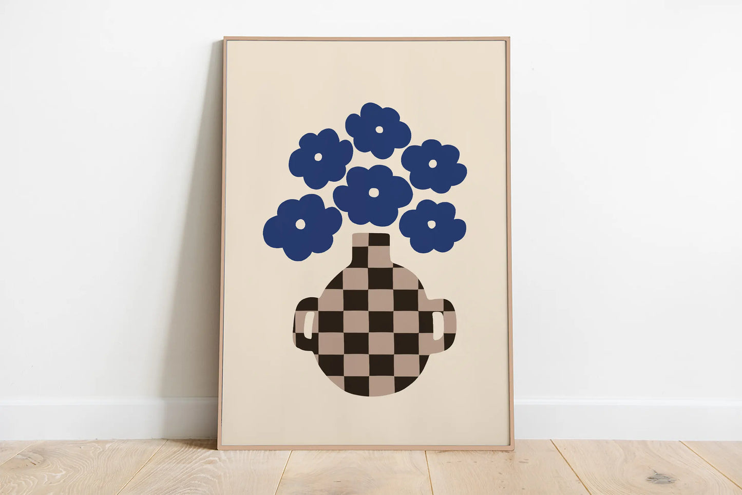 (1pc frameless)Minimalist Abstract Flowers Printable Wall Art Lovely Floral Bouquet Canvas Painting Living Room Home Decorati Peaceful Pleasures Health and Wellness 04 50x70cm Unframed