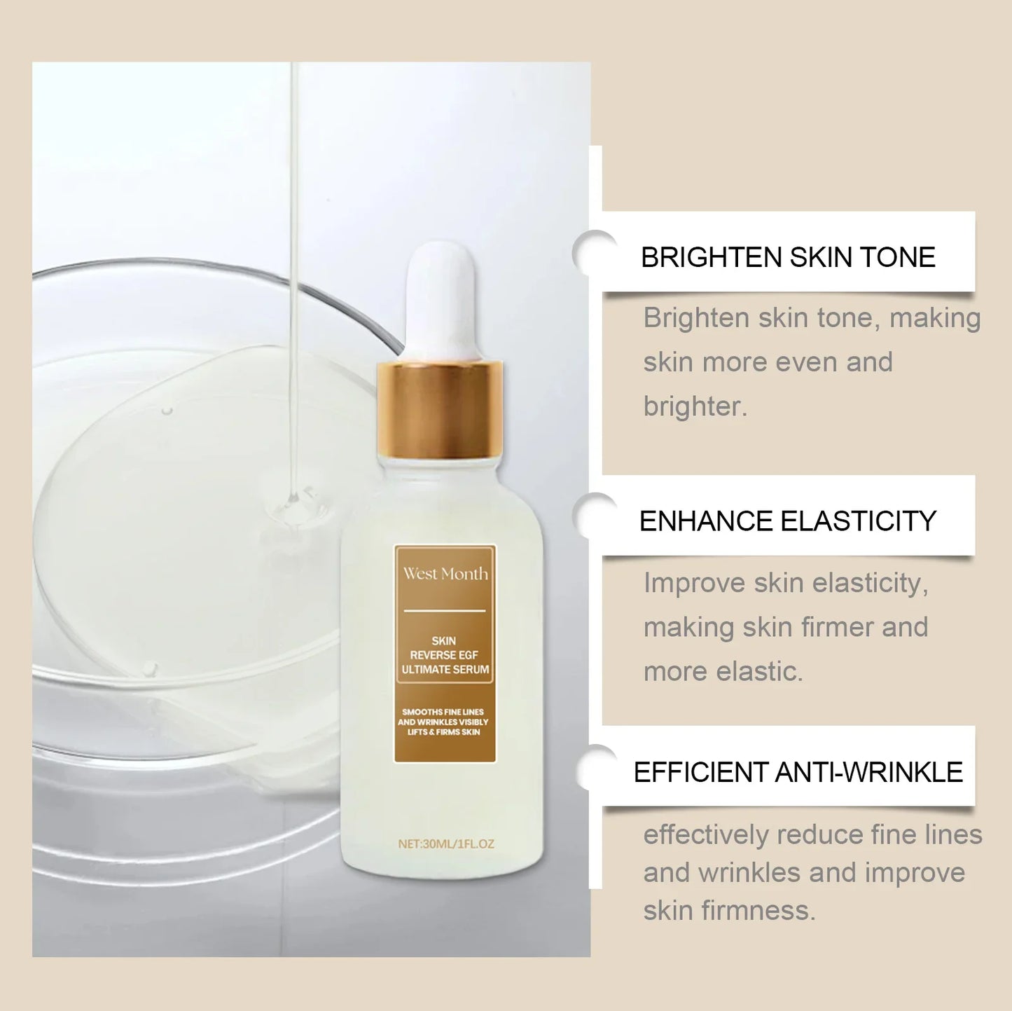 Glycerin Face Serum – Hydrating, Brightening & Firming 30ml