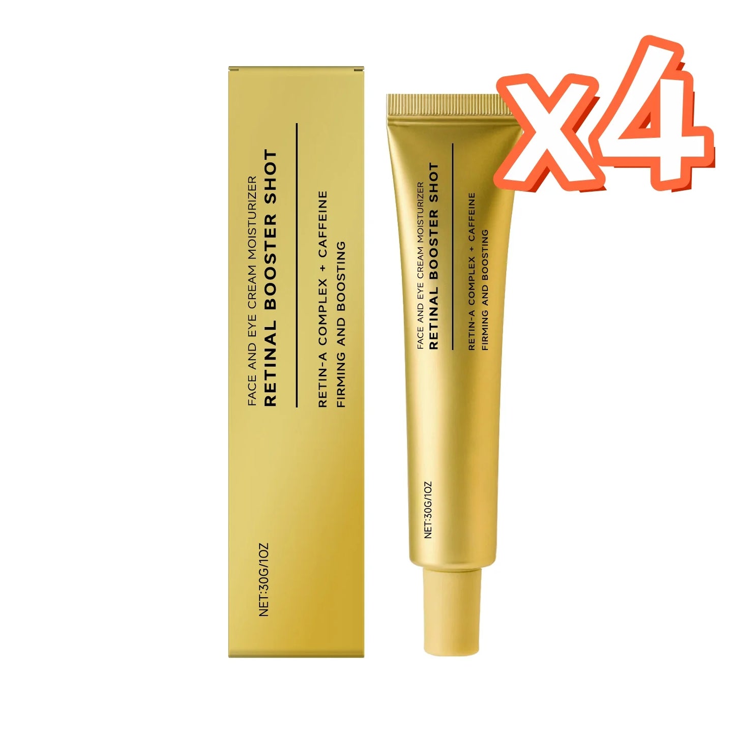 Retinol Lifting Face Cream Reduce Face Edema Fade Dark Spot Moisturizing Whitening Brighten Repair Skin Barrier Skin Care Cream Peaceful Pleasures Health and Wellness 30g Boxed x 4