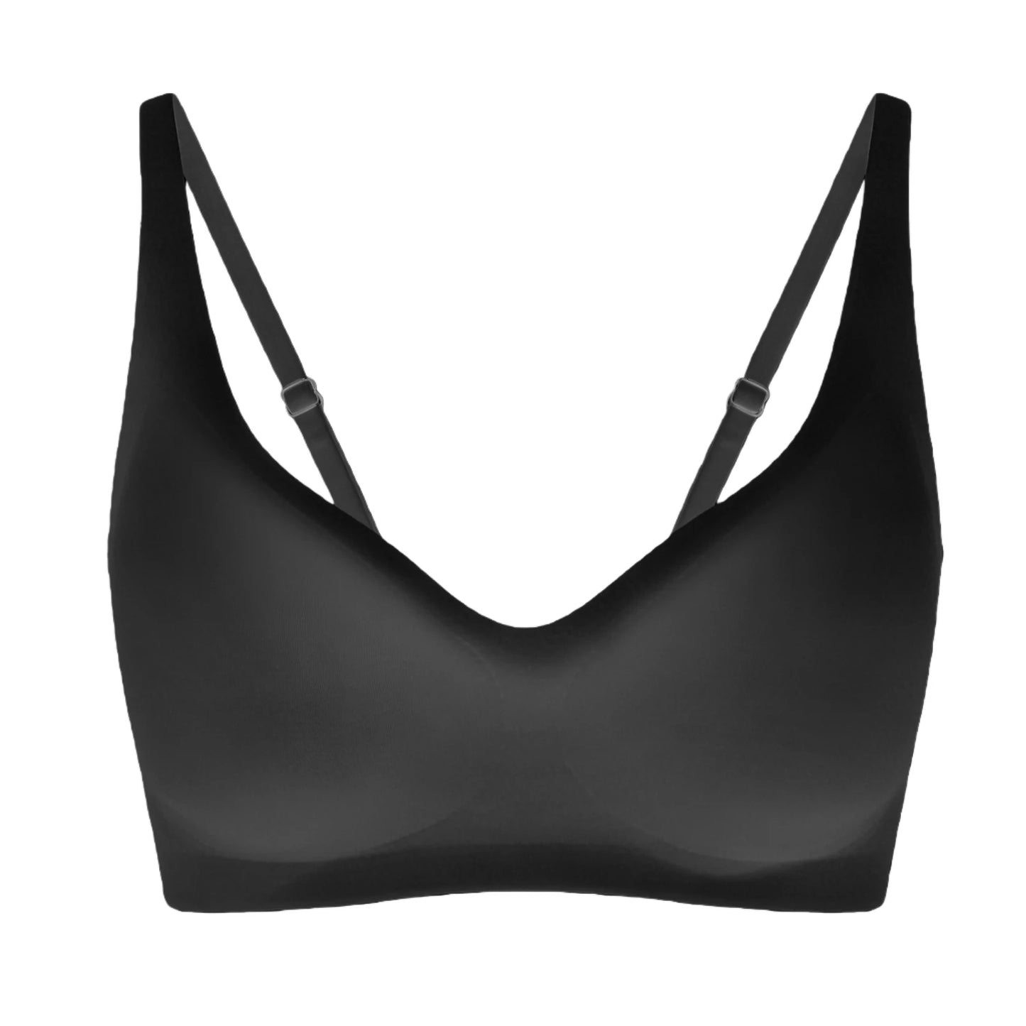 Seamless Deep V Wire-Free Push Up Bra | Breathable Lift Bra