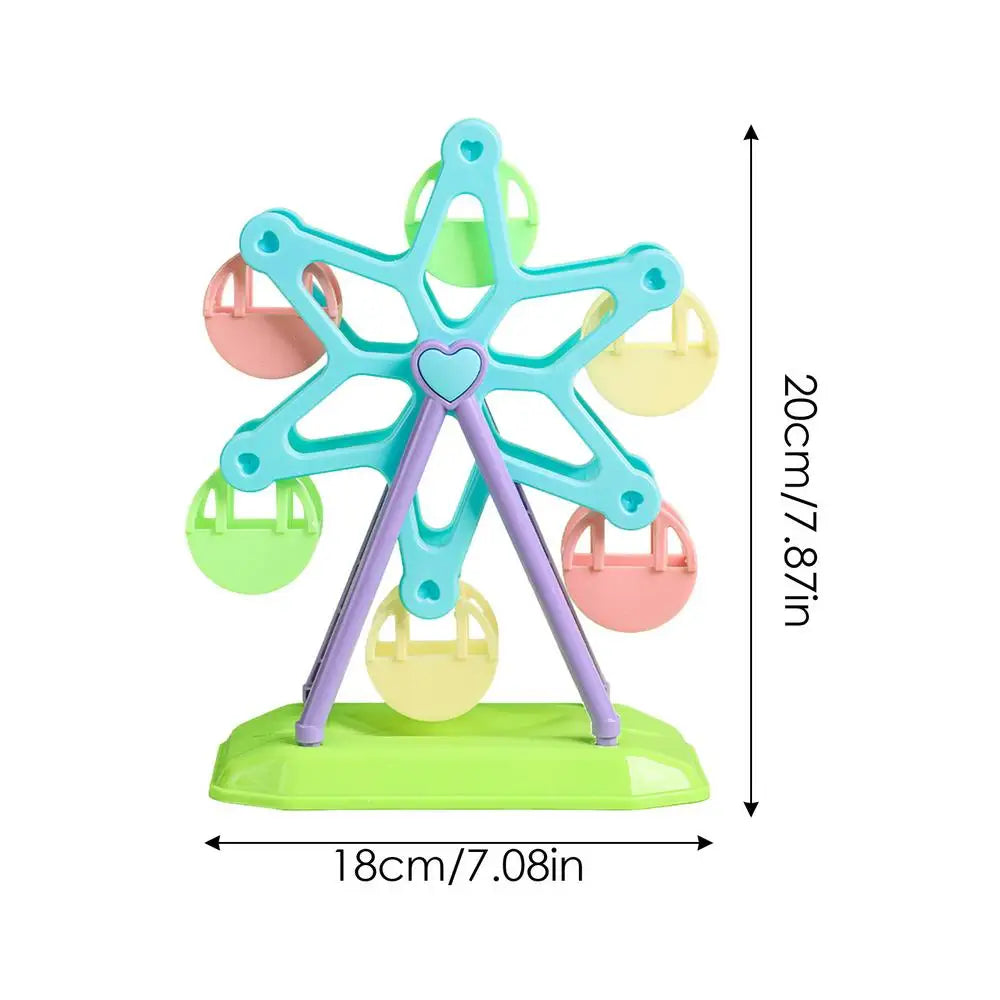 Parrot Foraging Wheel Toy – Spinning Treat Feeder for Birds