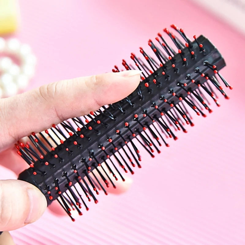 Curly Hair Brush Roller for Styling and Massage Peaceful Pleasures Health and Wellness