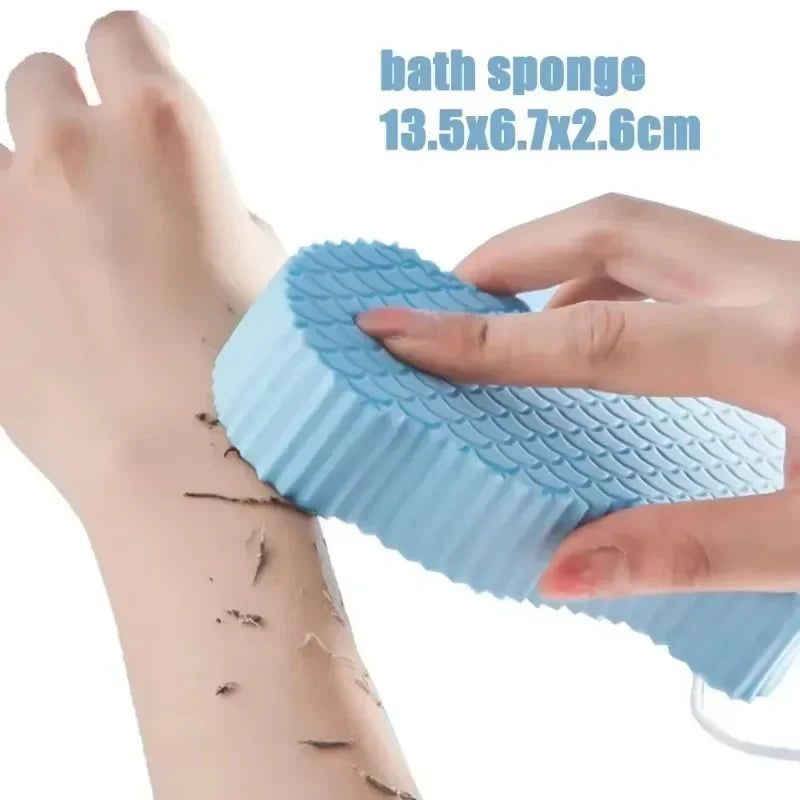Silicone Foot Scrubber Bath Mat with Suction Cups | Body Brush