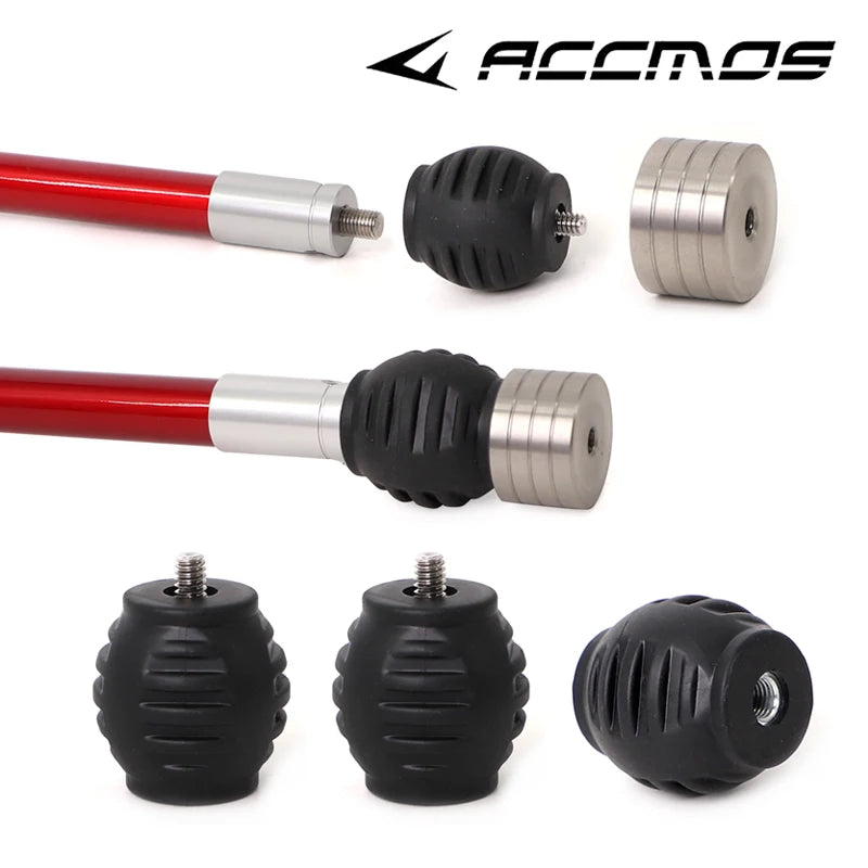 PR610 Archery Bow Stabilizer Ball Riser Damper Shock Handle Absorber