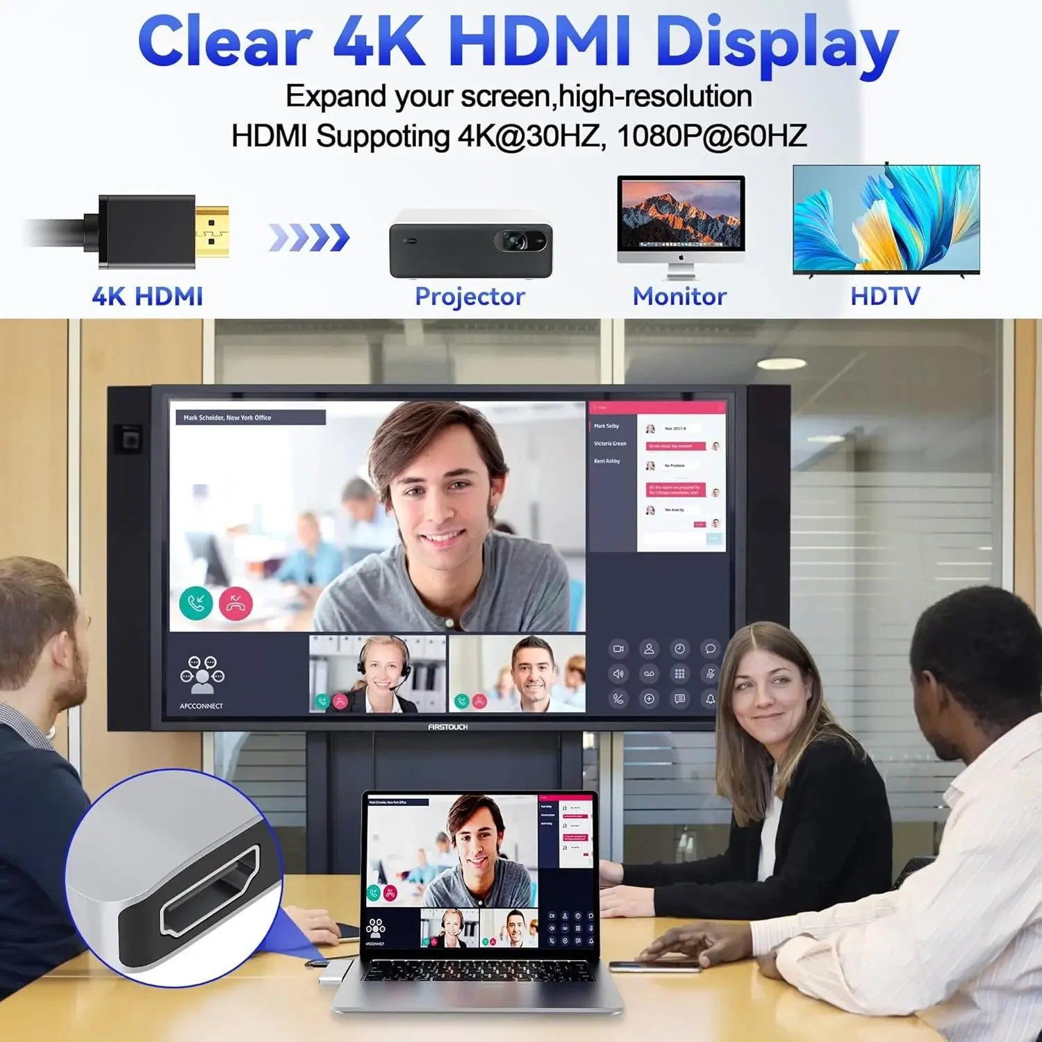 USB-C Hub for Laptop with 4K HDMI, Thunderbolt 4, 100W Charging, SD/TF Card Slots Peaceful Pleasures Health and Wellness