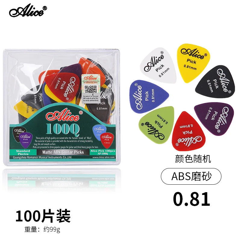 Alice Celluloid Guitar Picks Plectrum Mediator Gauge 0 46 71 81 96 1