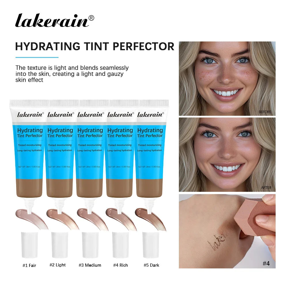 Lakerain Hydrating Tinted Foundation & Concealer – 28ml