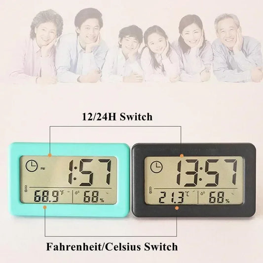 Digital Alarm Clock with Hygrometer – LED Temp & Humidity Alarm Clock Hygrometer Peaceful Pleasures Health and Wellness
