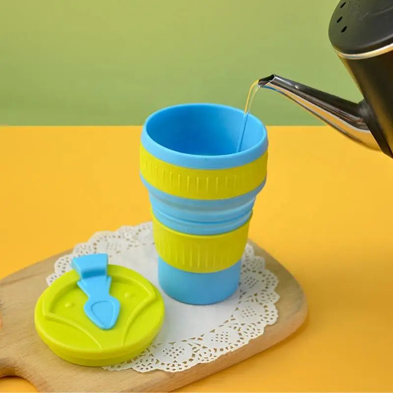 BPA-Free Collapsible Silicone Travel Mug | Foldable Cup