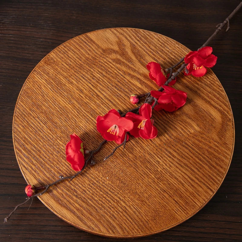 Silk Plum Blossom Artificial Flower Branch | Wedding & Home Decor