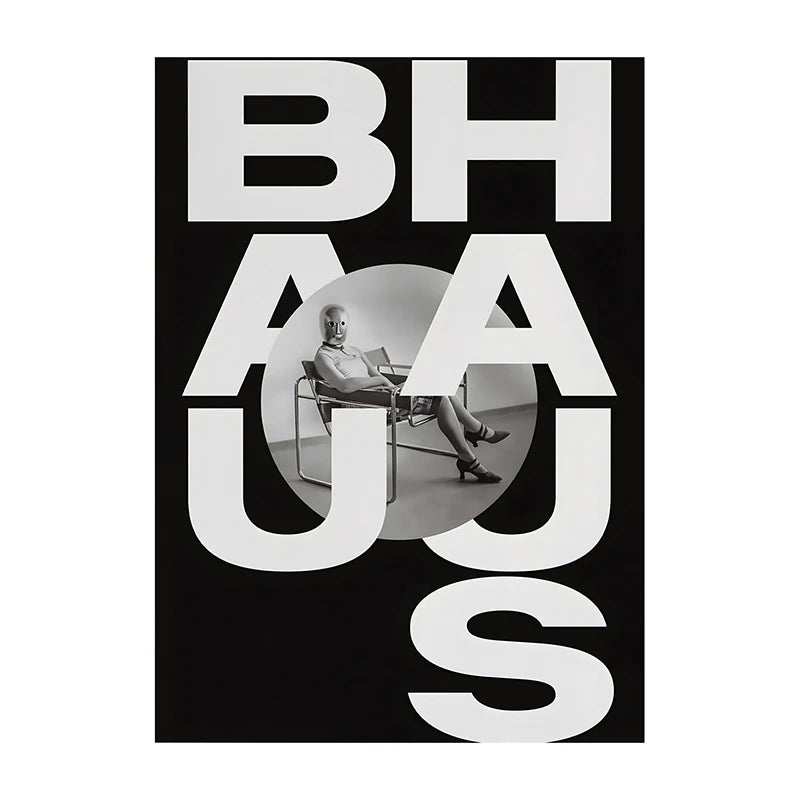 Bauhaus Exhibition Poster Chair Canvas Painting Bauhaus Print Wall Art Picture for Living Room Cuadros Home Decoratio Peaceful Pleasures Health and Wellness