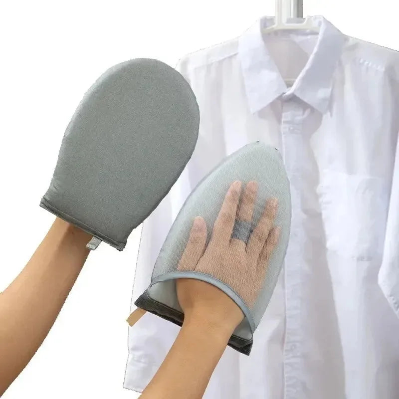 1Pc Fabric Handheld Ironing Board Ironing Board Small Home Ironing Gloves Anti Ironing Household Insulated Handheld Ironing Tray Peaceful Pleasures Health and Wellness