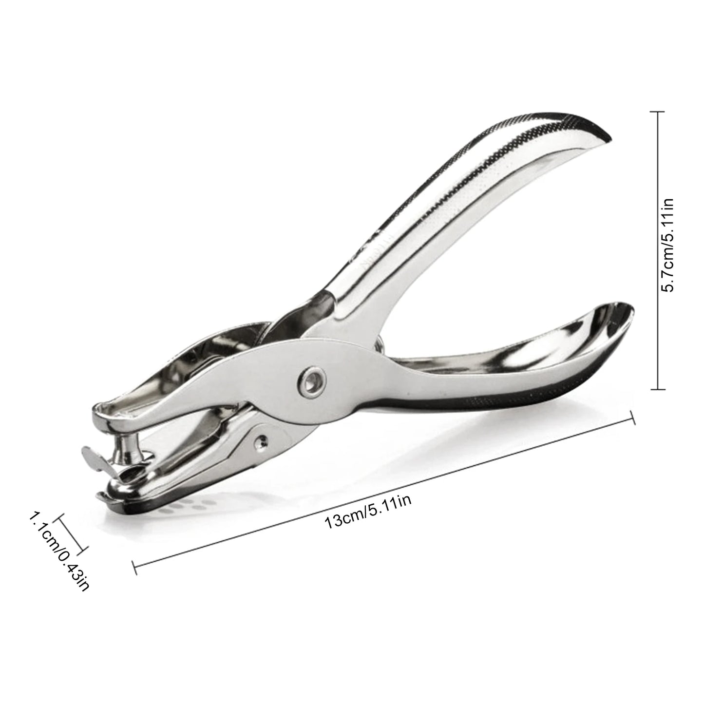 Handhold Single Hole Punch Comfortable Handle Single Hole Punching Plier Suitable for Handbag Straps Peaceful Pleasures Health and Wellness