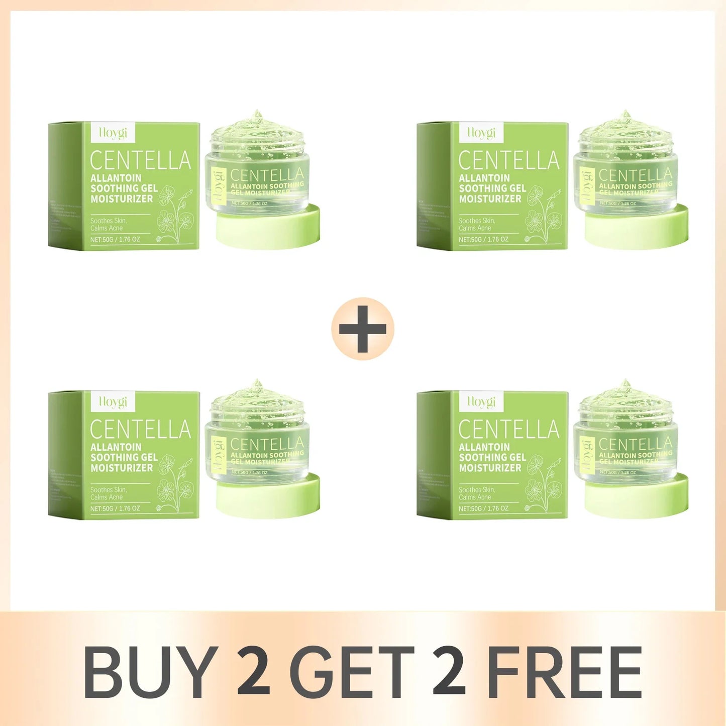 Hoygi Centella Asiatica Soothing Gel – Redness Relief 50g