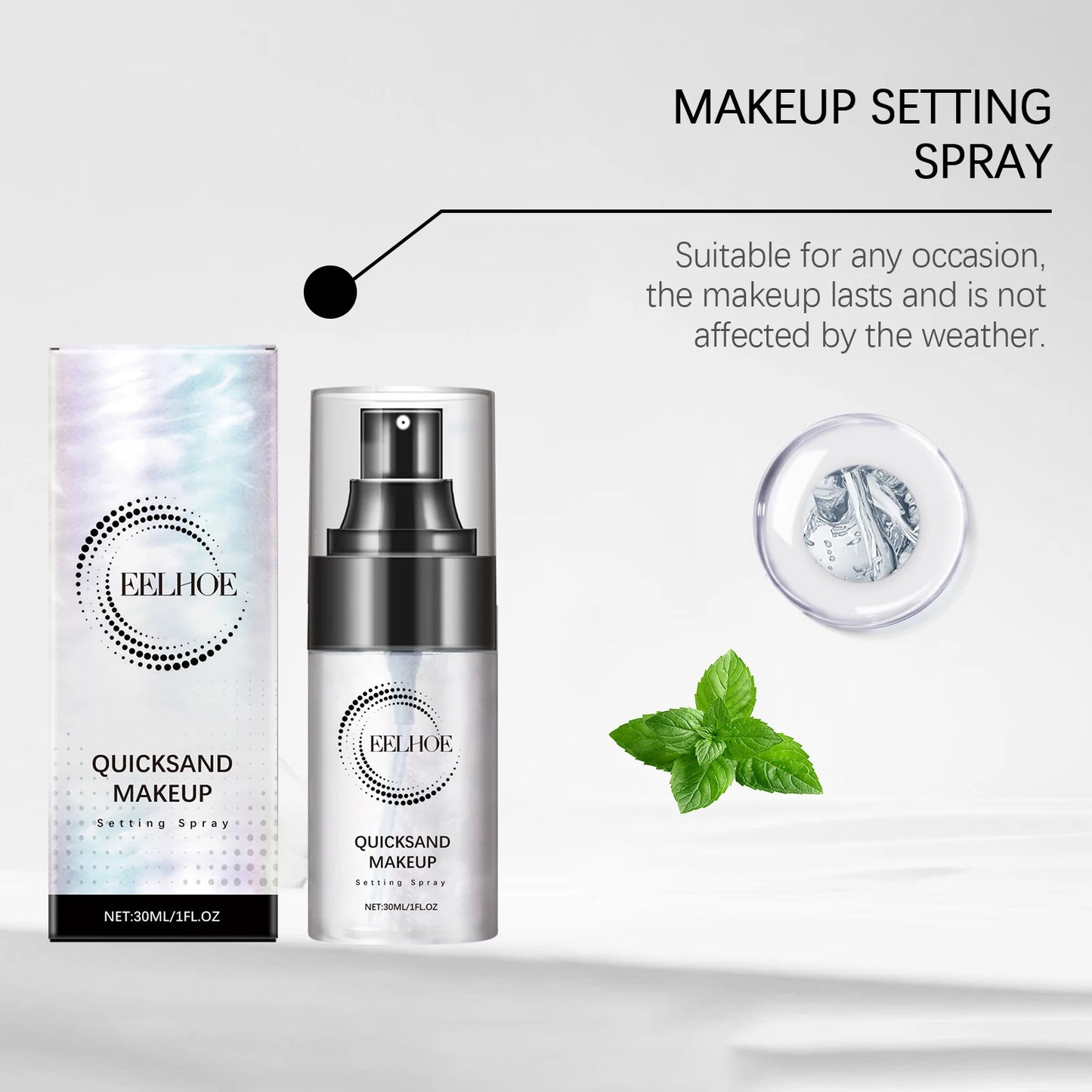Eelhoe Setting Spray – Oil Control, Hydrating & Long-Lasting