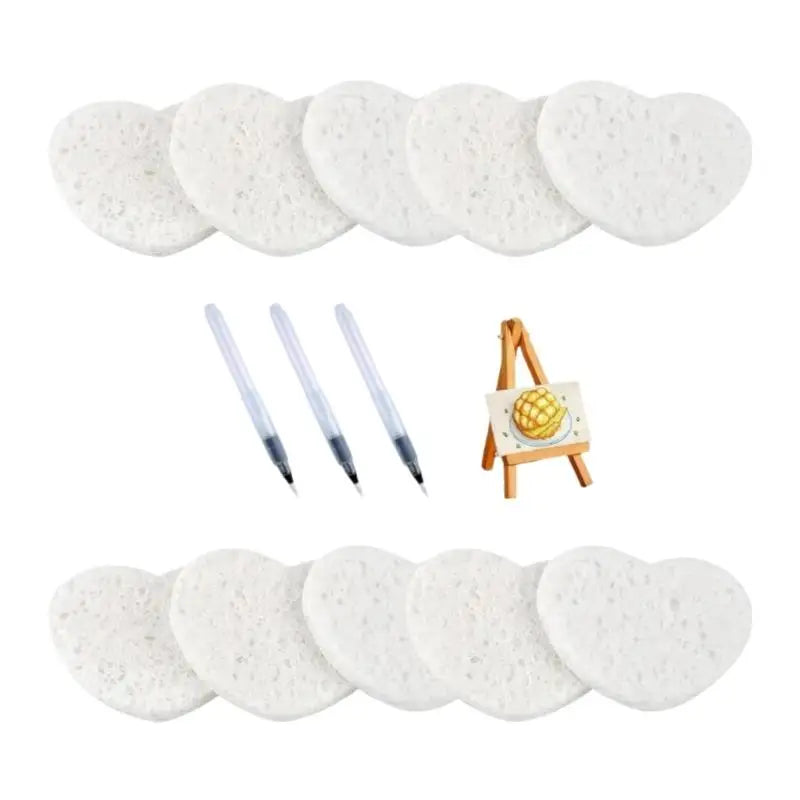 Magical Puff 3D Art Paper Set – 10 Foam Sheets, Markers & Easel