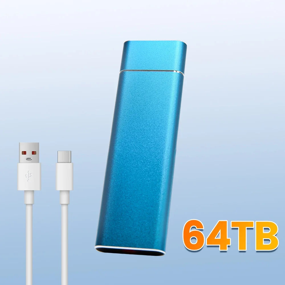 EOENKK 8TB 16TB USB 3.2 Type-C Portable External SSD Drive