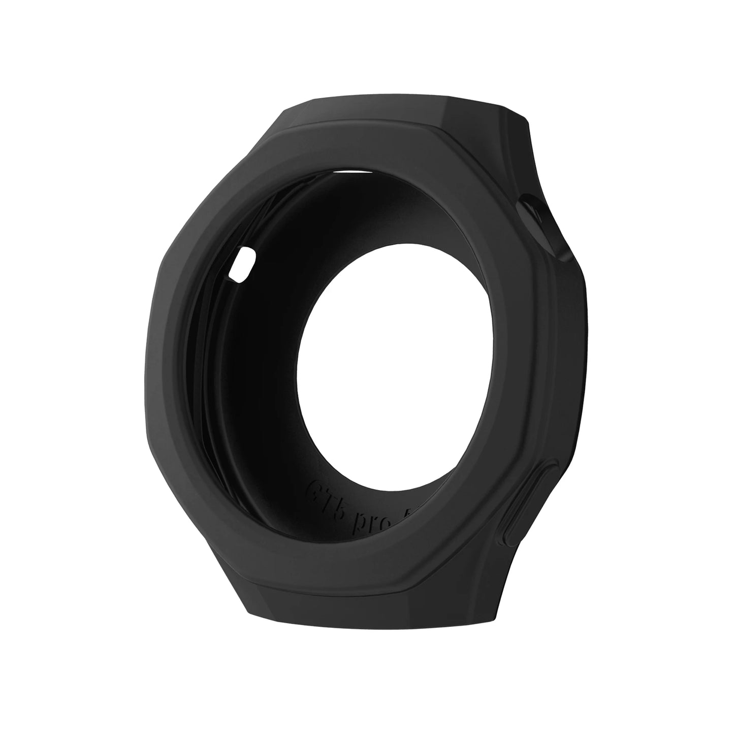 Silicone Case for Huawei Watch GT5 Pro 46mm – Protective Cover Peaceful Pleasures Health and Wellness black