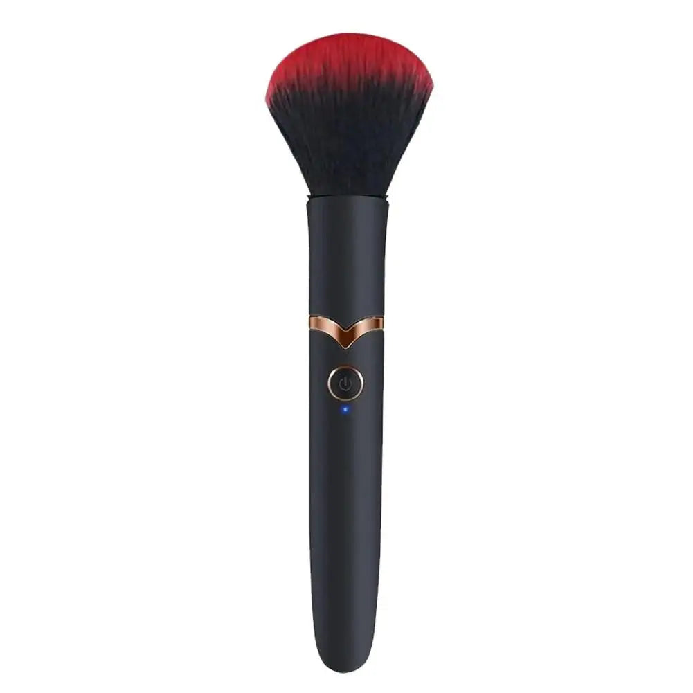 Electric Vibrating Makeup Brush – 10-Speed Rotating Peaceful Pleasures Health and Wellness C