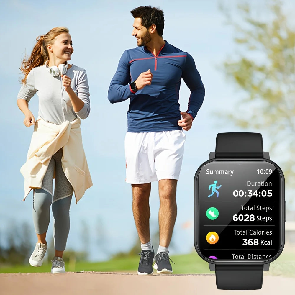 ERUN Premium Smart Watch – Multi-Sport, Call & Music Control