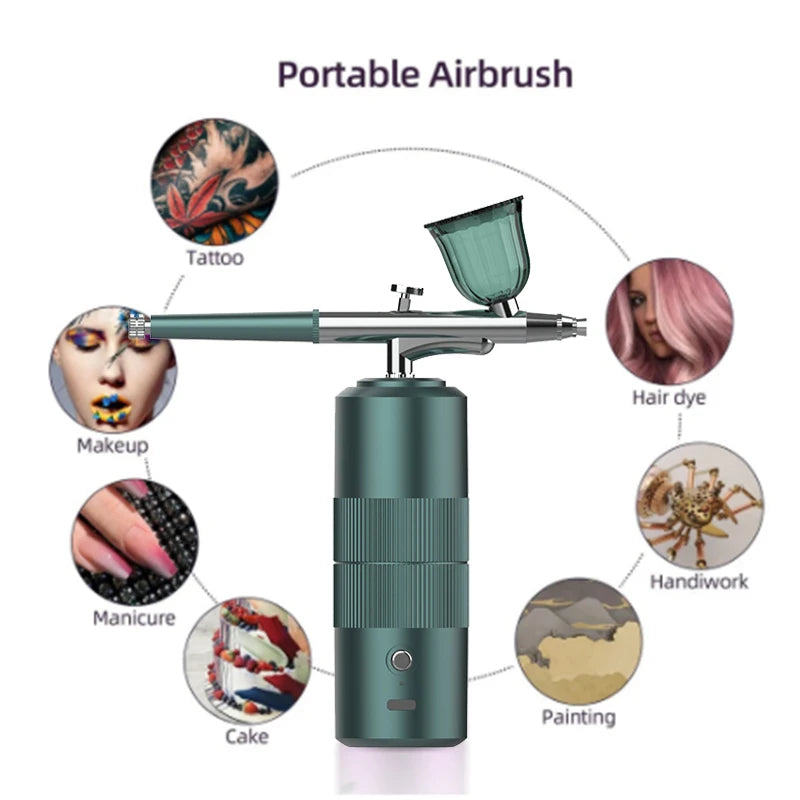 High Pressure Nano Oxygen Injector Multifunctional Household Spray Enters The Portable Oxygen Injection Instrument For Spraying Peaceful Pleasures Health and Wellness
