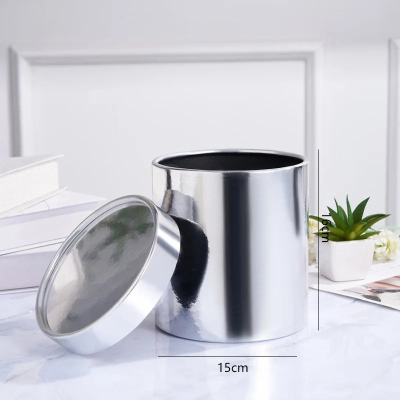Round Flower Gift Box | Paperboard Packaging Bucket S & M