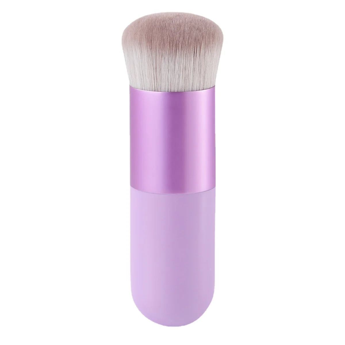 Chubby Flat Foundation Brush – Soft Synthetic Makeup Brush