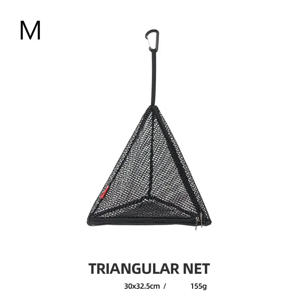 Camping Hanging Mesh Net Bag | Foldable Food Drying Organizer Camping Food Storage Peaceful Pleasures Health and Wellness M