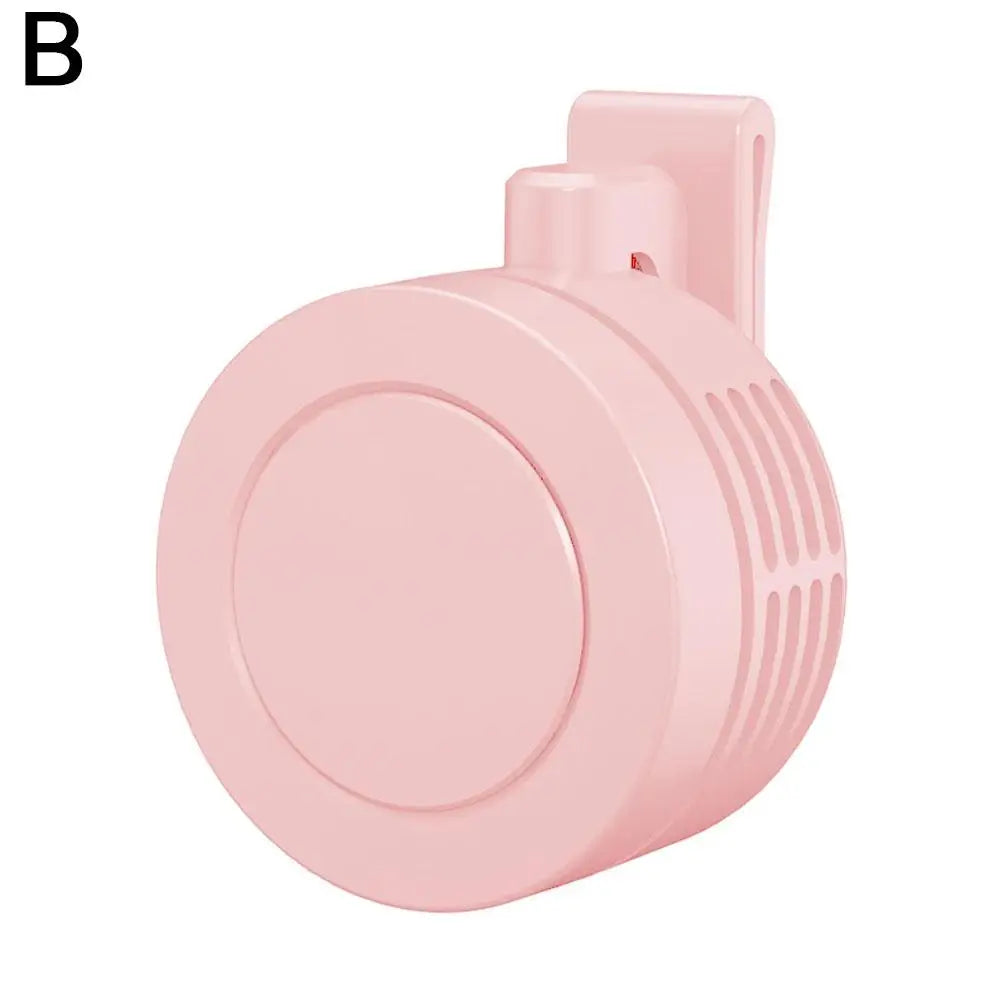 Portable Mini Hanging Clip Fan Lightweight USB Noise Reduction Neck-Mounted Electric Fan Desktop Handheld Cooling Device Peaceful Pleasures Health and Wellness B