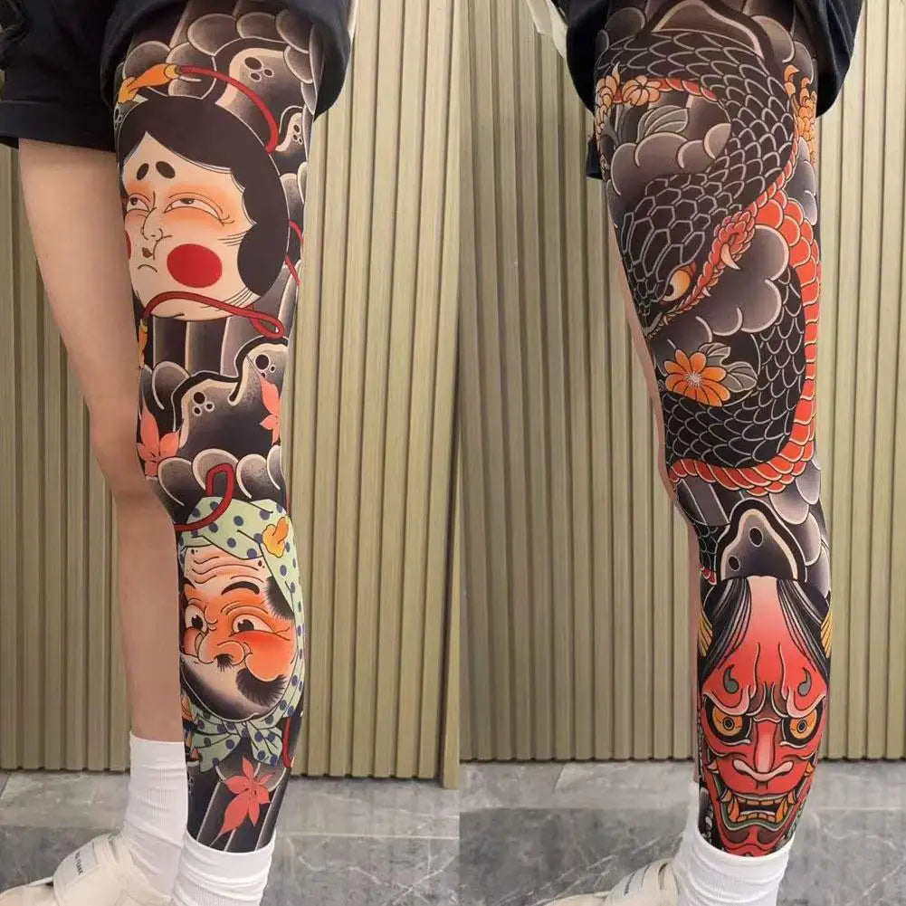 Tattoo-Inspired Fishnet Stockings for Unique Style Peaceful Pleasures Health and Wellness
