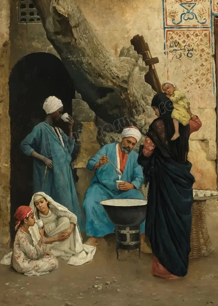 Gérôme Arabic Carpet Merchant Canvas Wall Art Print | Home Décor