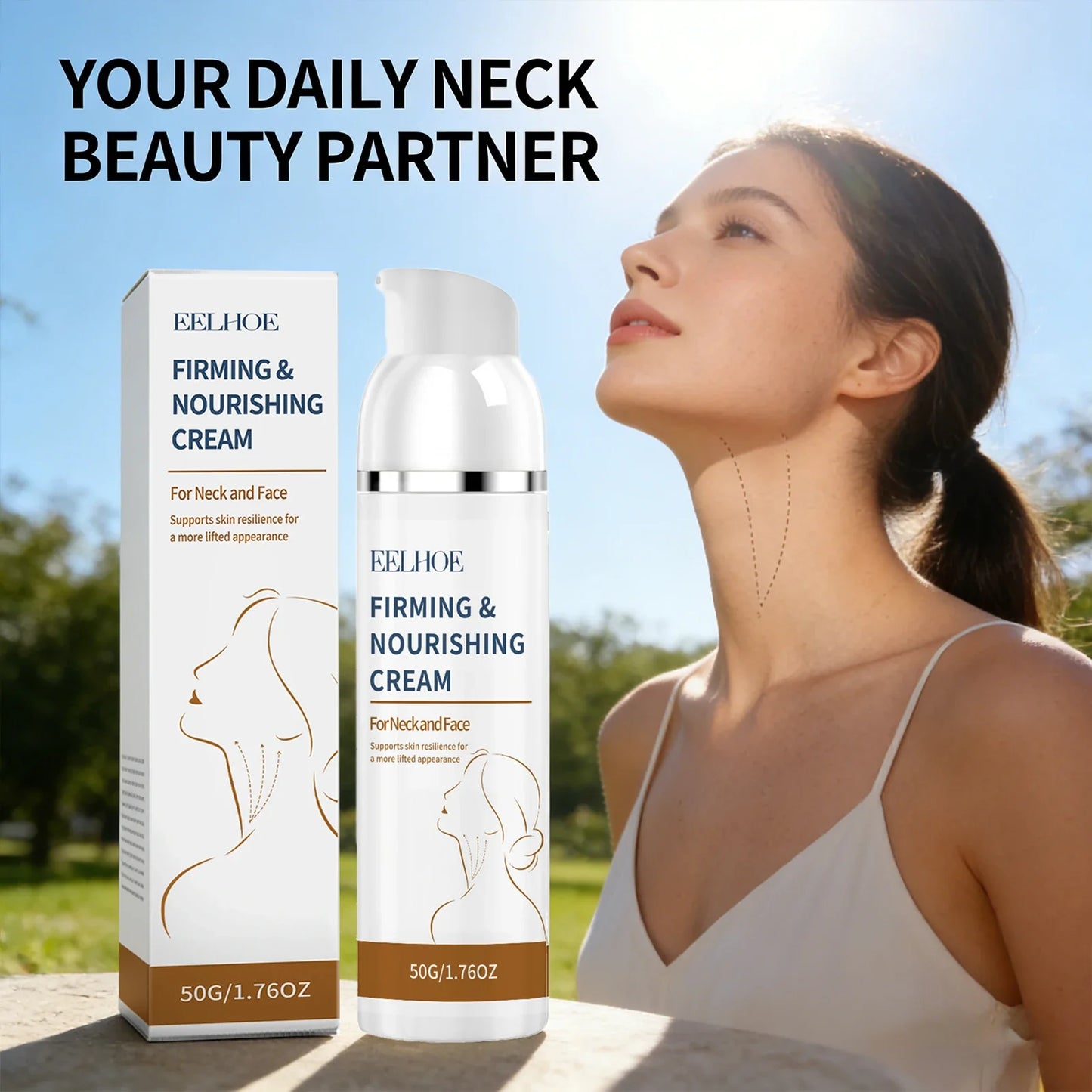 Firming Neck & Face Lifting Cream – Hydrating 50g Moisturizer
