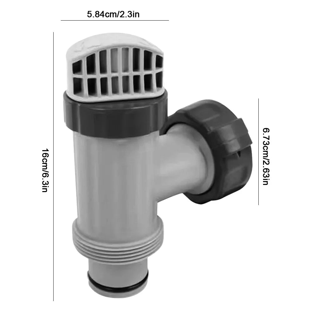 Pool Plunger Valve Replacement for Intex Filter Pumps | #25010 Peaceful Pleasures Health and Wellness