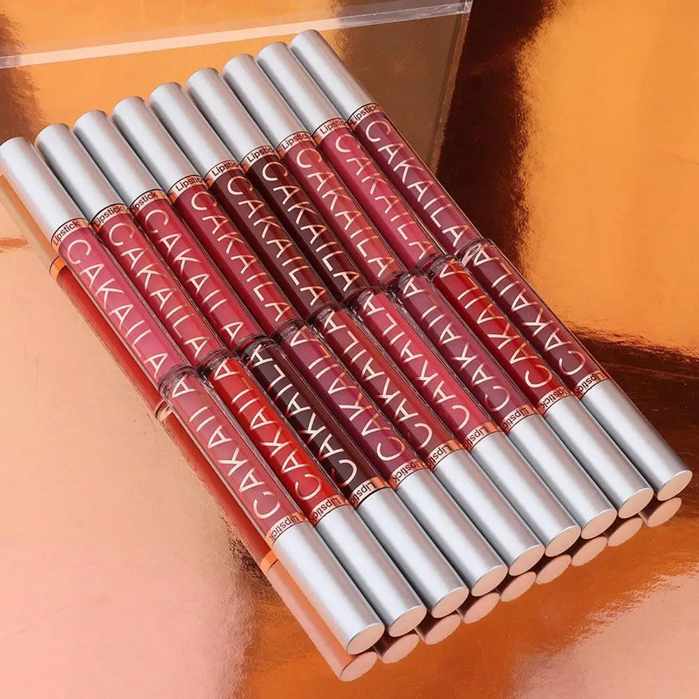 Velvet Matte Liquid Lipstick – 18 Shades, Waterproof & Long-Lasting