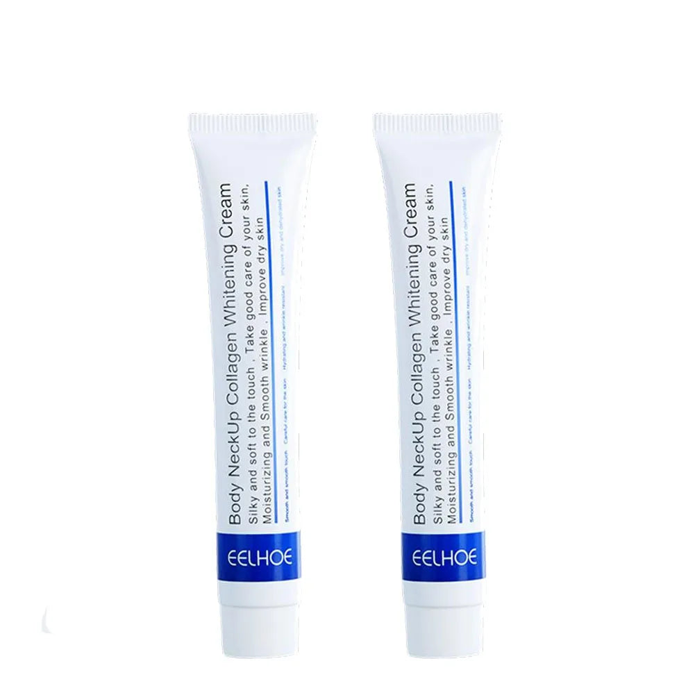 Neck Tightening Cream Firming Moisturizing Neck Rejuvenation Fade Fine Line for Brighten Smooth Nourishing Neck Cream Peaceful Pleasures Health and Wellness 2PCS