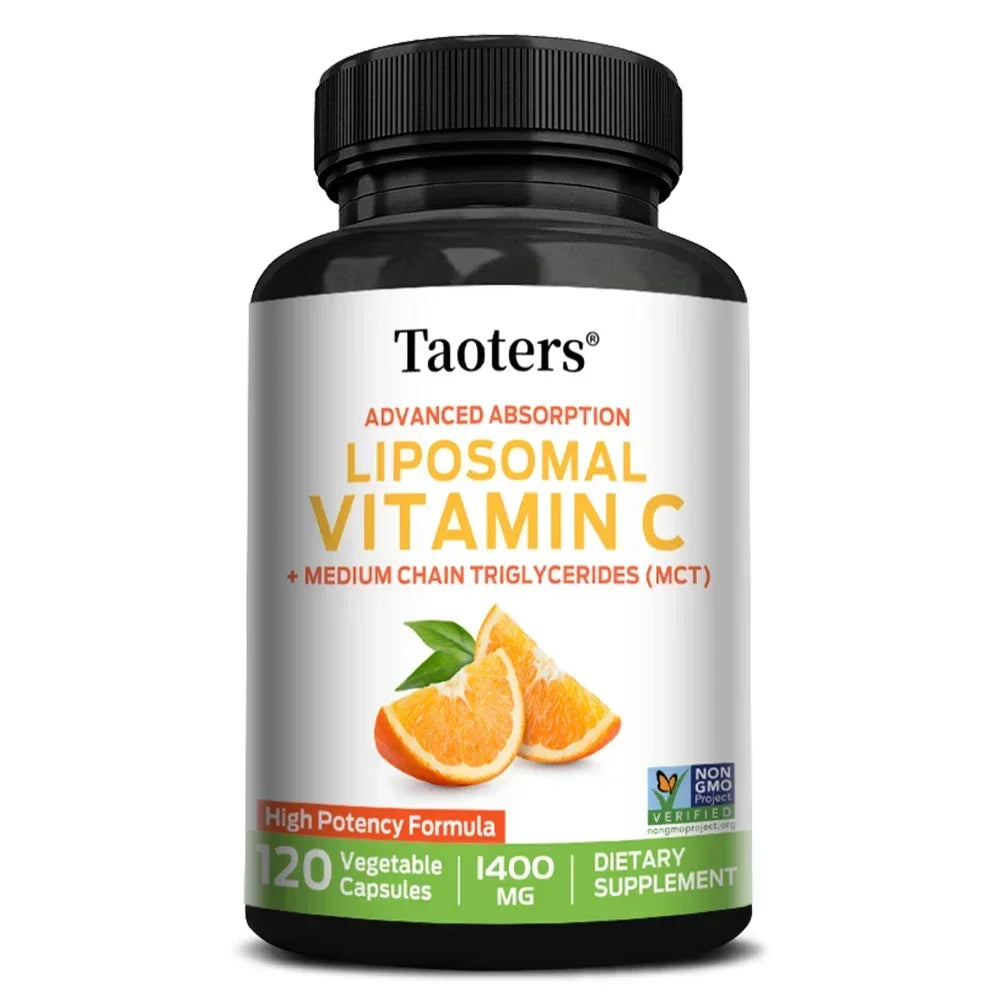 Liposomal Vitamin C 1000mg Capsules | Immune & Skin Support