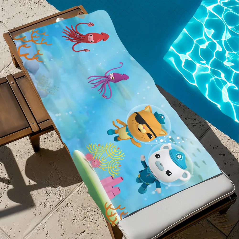 Octonauts Quick-Dry Kids Beach Towel | Pool, Travel & Gym