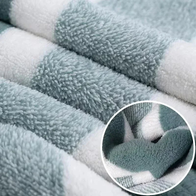 Soft Absorbent Microfiber Large Bath Towels for Men & Women Bath Towels Peaceful Pleasures Health and Wellness