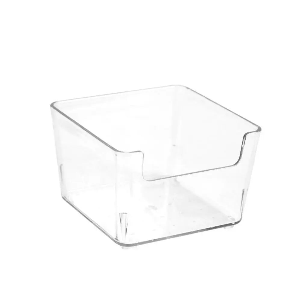 Simple Chic Acrylic Note Holder Transparent Waterproof Clear Note Box Card Paper Efficient Desk Organizer Desktop Peaceful Pleasures Health and Wellness Transparent