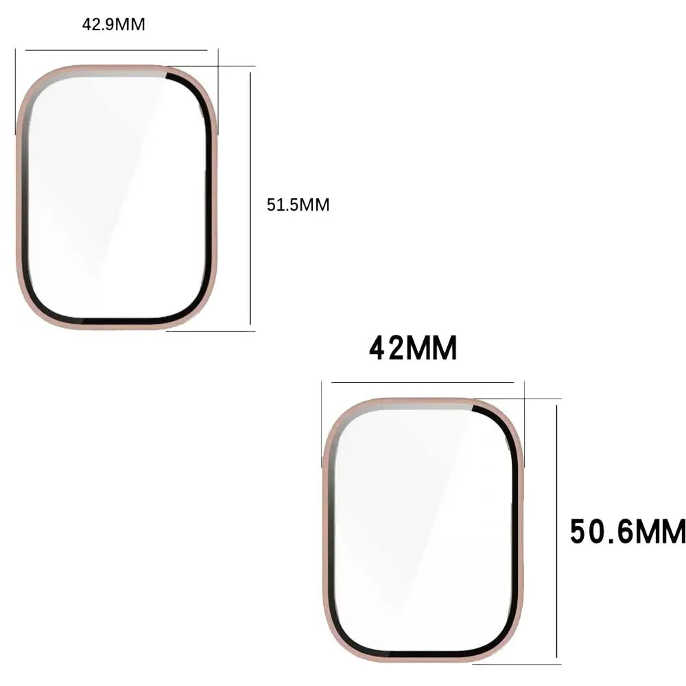 PC Case & Glass Screen Protector for Redmi Watch 5 Active/Lite